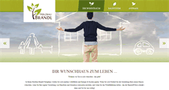 Desktop Screenshot of holzbau-brandl.at